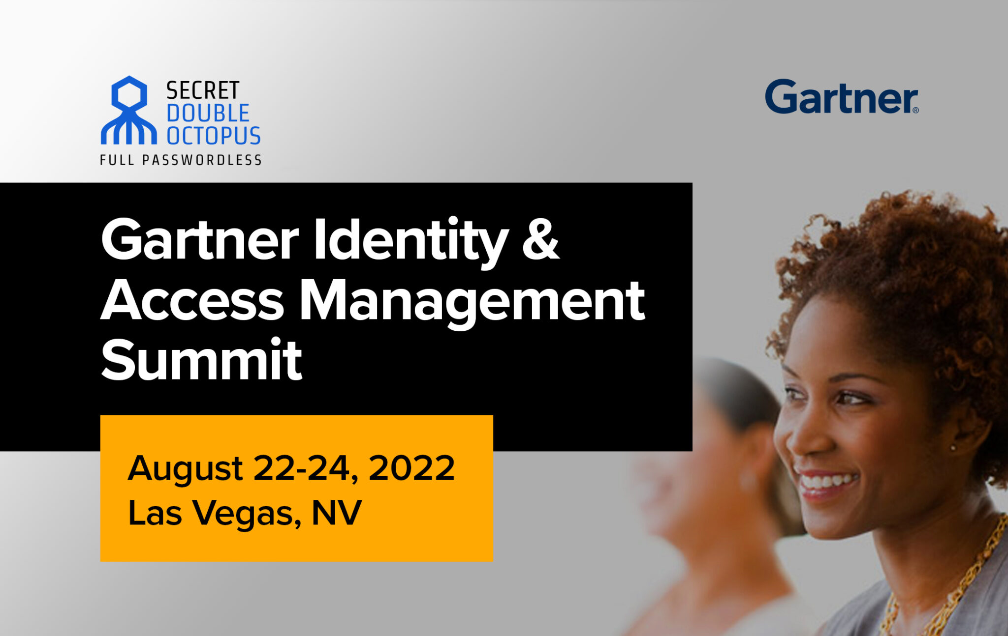 Gartner Identity & Access Management Summit 2022 Secret Double Octopus